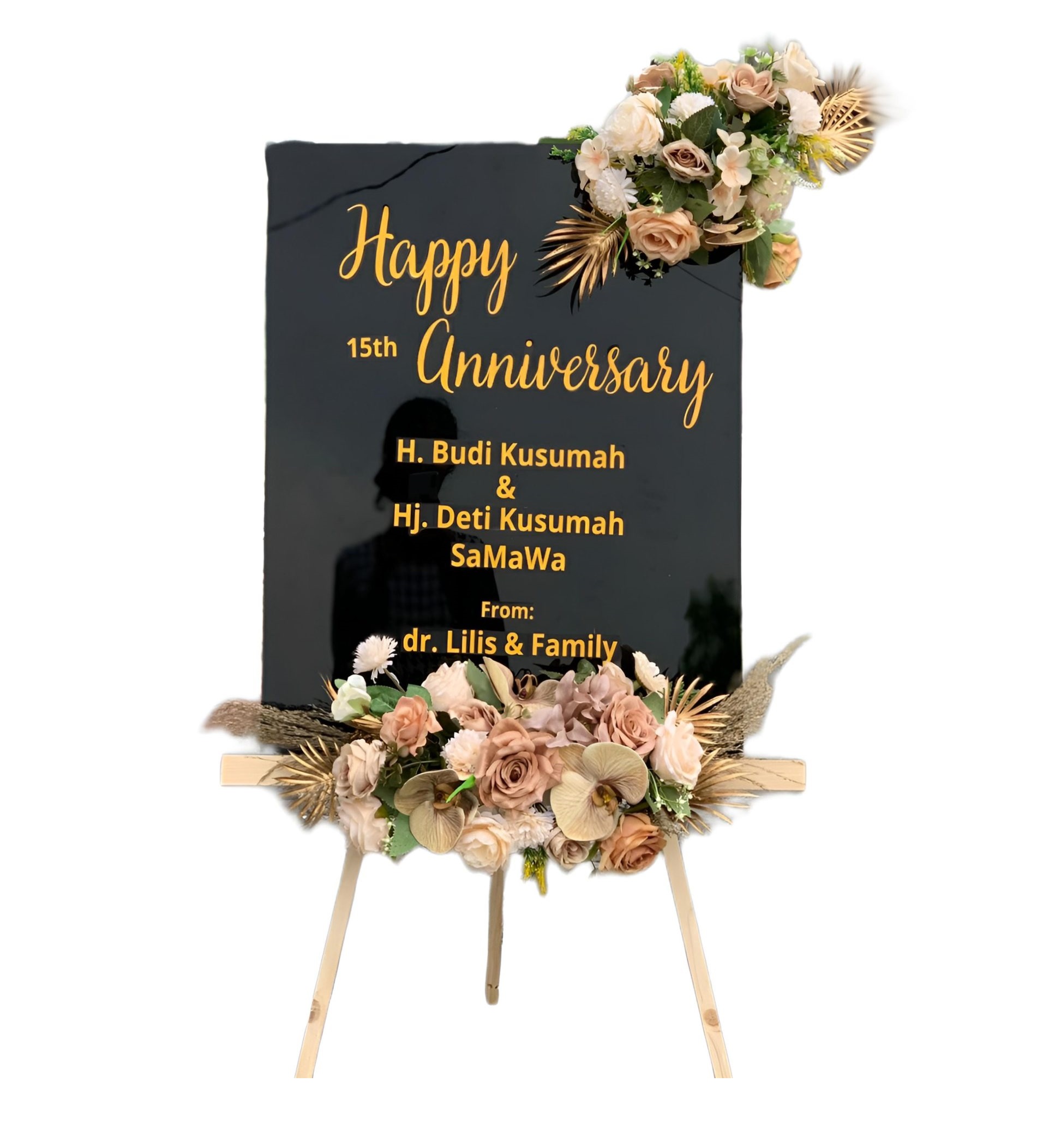 Papan Bunga Akrilik Taktakan